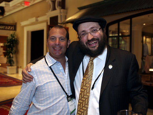 Samuel Friedmann with Danny Govberg of Govberg Jewelers